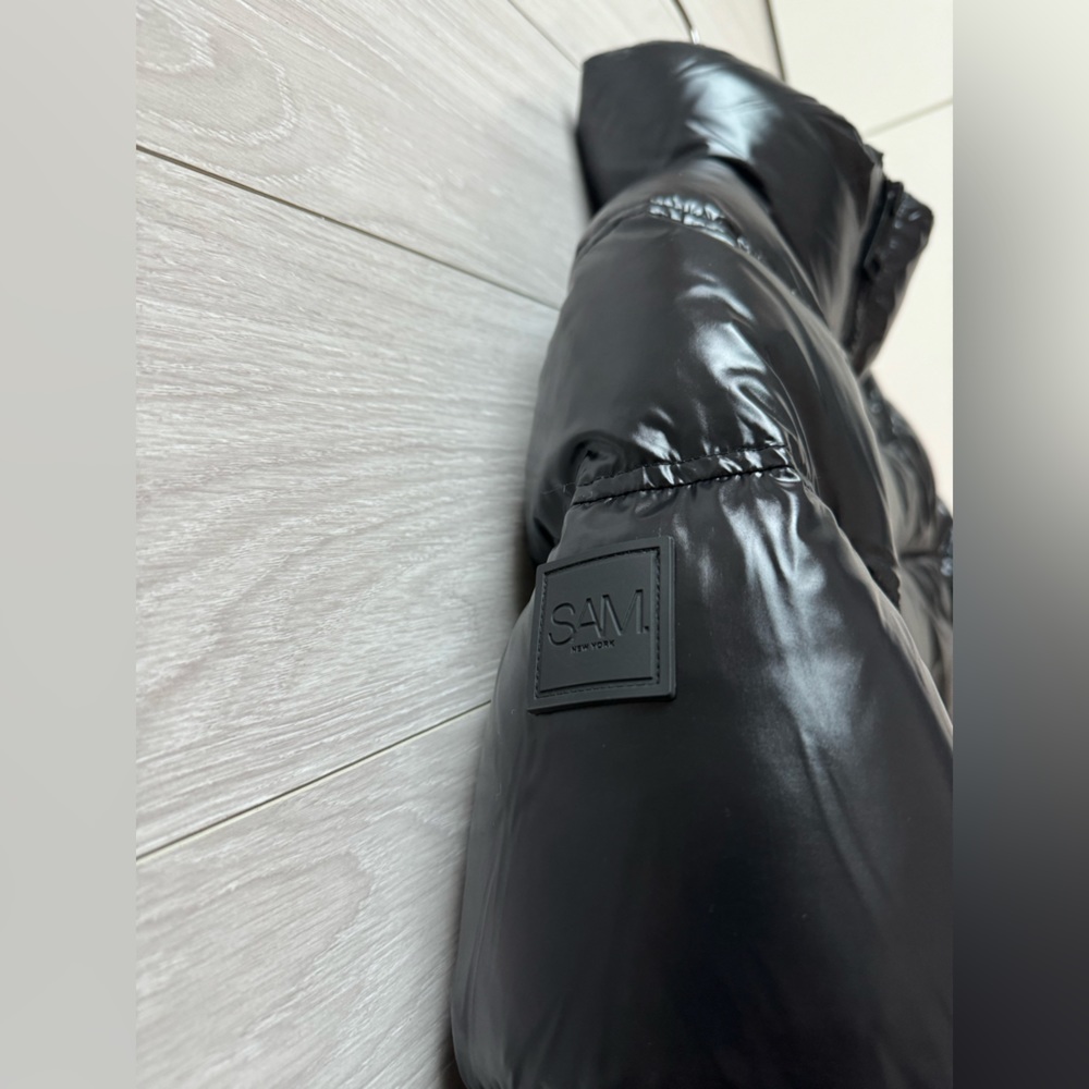 NWT! SAM Freestyle Cropped Down Puffer Jacket - Picture 4 of 7